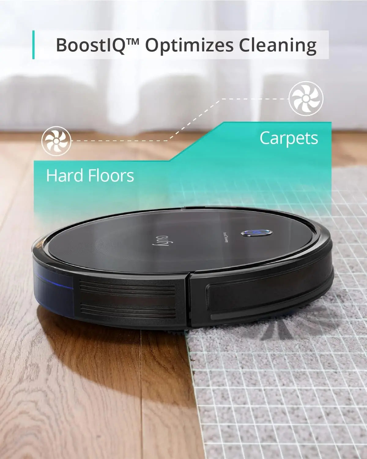 Quiet Home Robot Vacuum