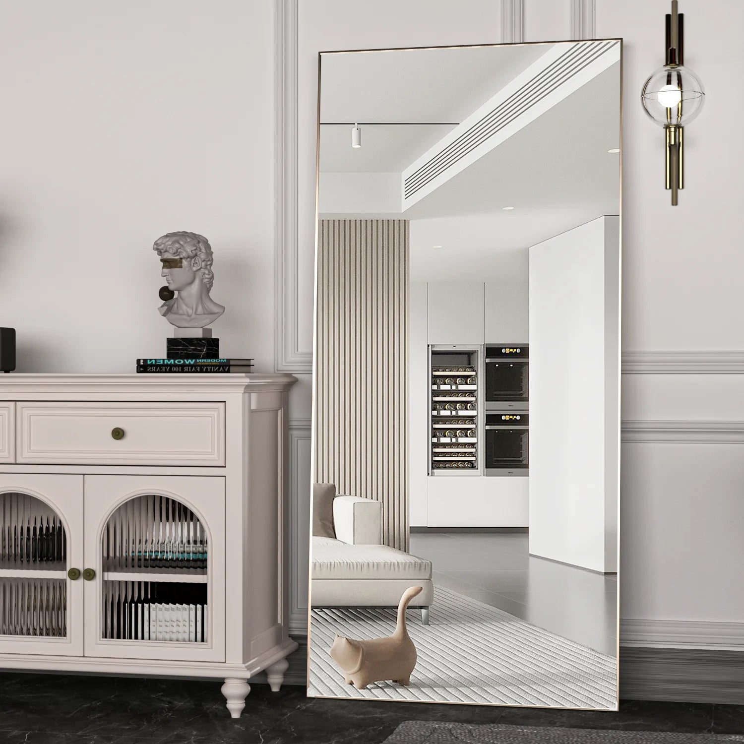 Sleek Full-Length Mirror