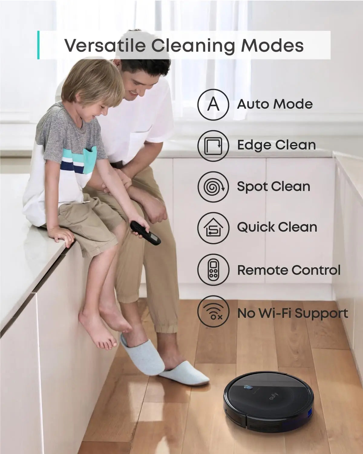 Quiet Home Robot Vacuum